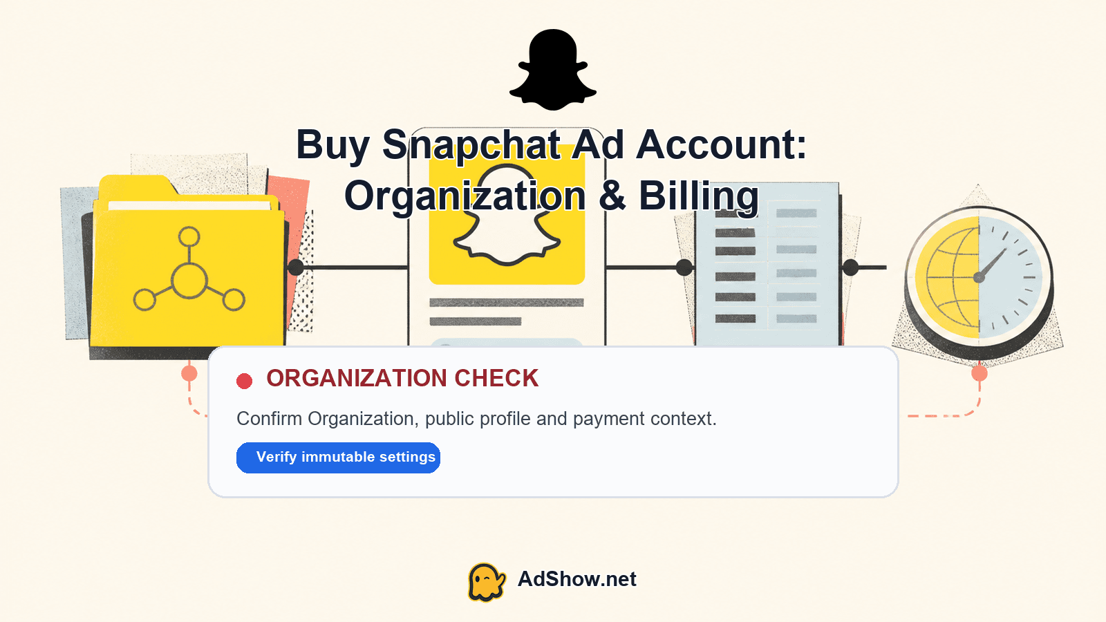 buy Snapchat ad account setup fee and access buyer guide