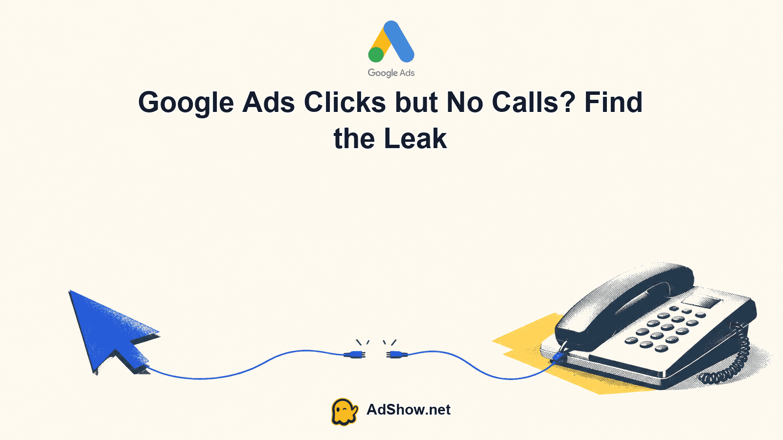 Google Ads google ads clicks but no calls diagnostic guide