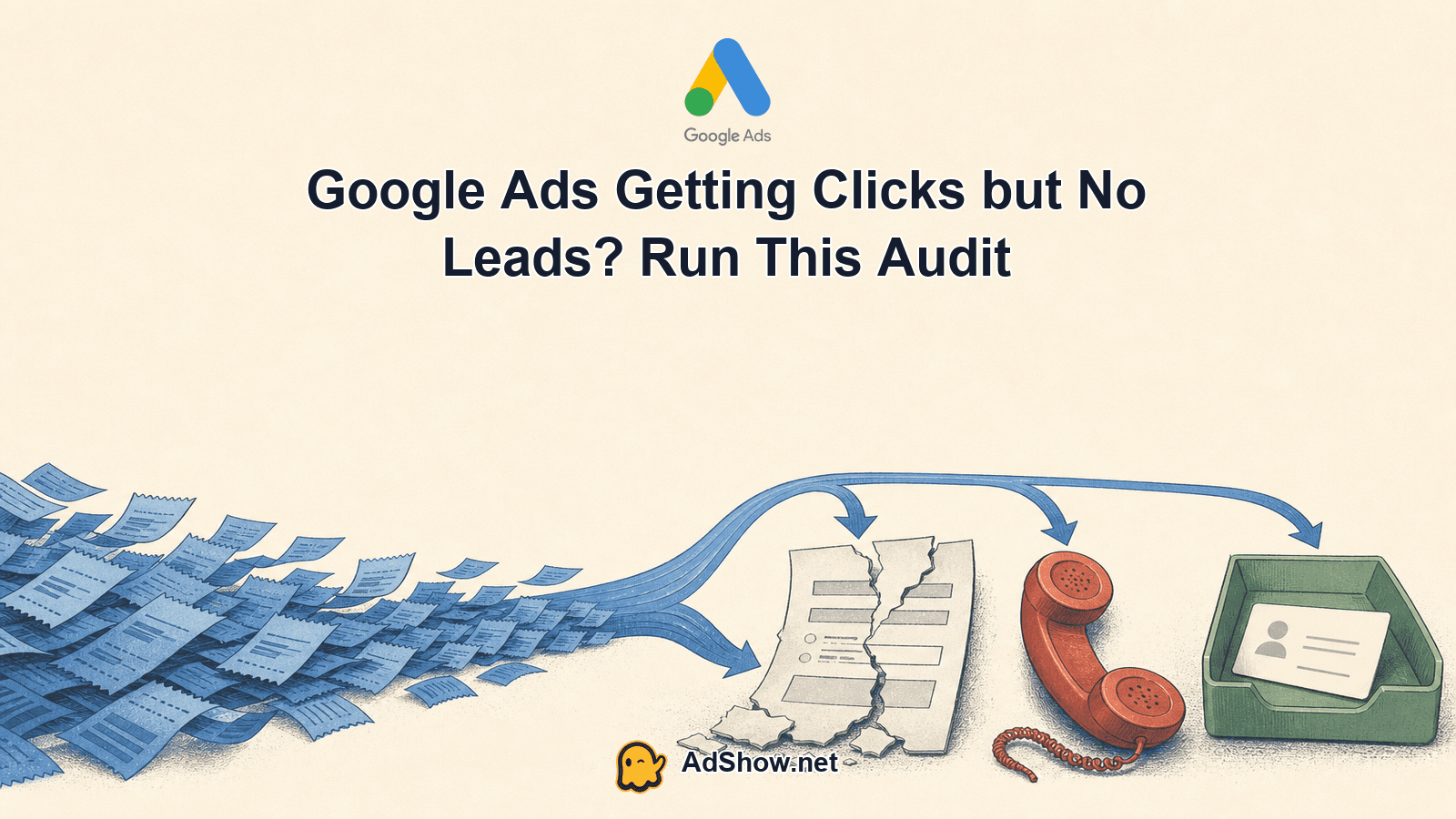 Google Ads Getting Clicks but No Leads? Run This Audit
