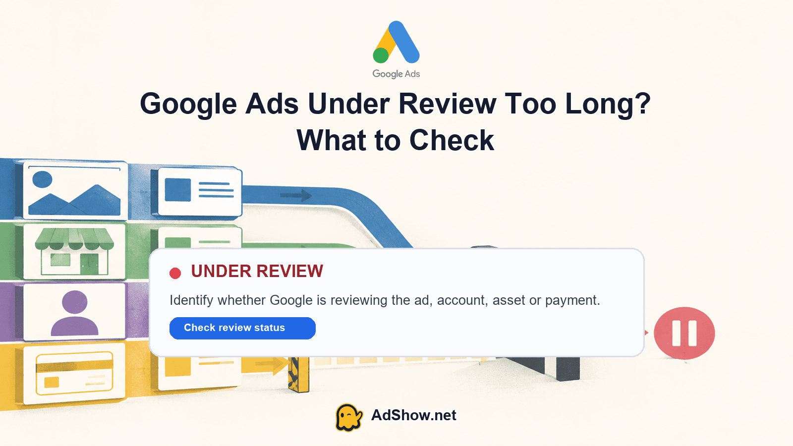 google ads under review troubleshooting and diagnostic cover